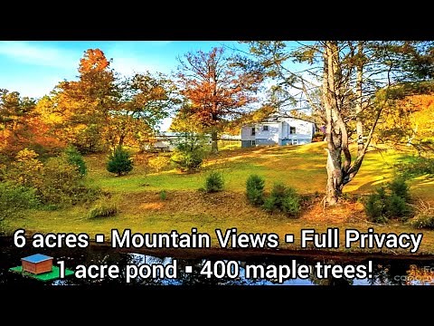 North Carolina Homes For Sale | $235k | 2bd | 6.5 acres | Pond | North Carolina Real Estate For Sale