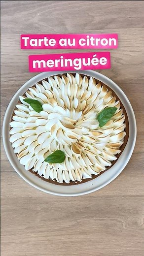 Les étapes pour réaliser une tarte au citron meringuée #formation #patisserie #diy