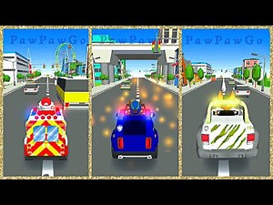 PAW Patrol - Vehicle - Marshall & Chase & Tracker - Level 1~8