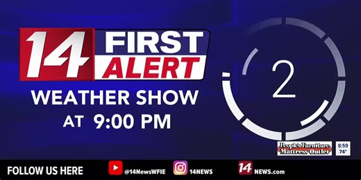 WFIE 14 First Alert Weather Show 9 p.m. 8.19.25