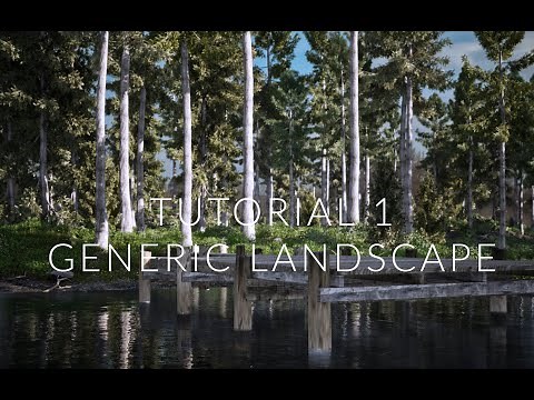 Part 1: Generic Landscape in 8 minutes - Twinmotion 2020