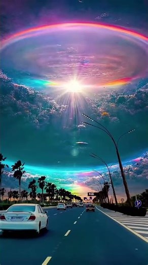 A flock of wild geese flying in V formation across a sunset sky 🌊❤️ with music