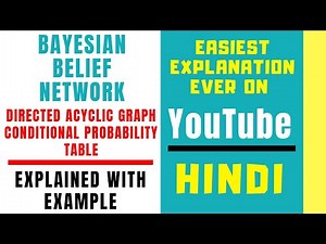 Bayesian Belief Network ll Directed Acyclic Graph and Conditional Probability Table Explained Hindi
