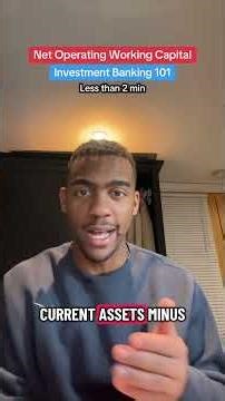 What is Net Operating Working Capital (NOWC) #finance