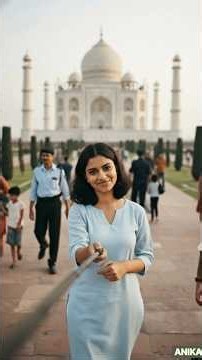 Taj Mahal Agra Travel Vlog ✨ | First Solo Trip by Girl. #AnikaVlogs#SoloGirlTravel#TajMahal