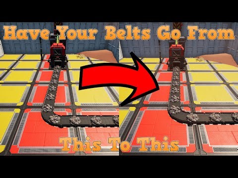 How To Have Straight Belts Coming Out Of Your Miners - Satisfactory - Update 5
