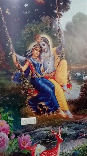 radhe krishna 3d wallpaper #wallpaper #hd #3d #homedecor