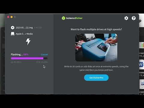 Flash Raspberry Pi OS using Balena etcher - full process