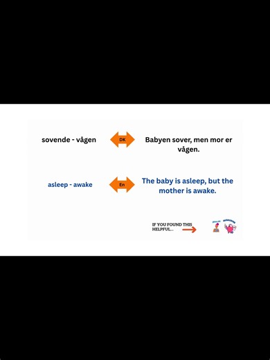 100 Opposite Words in English & Danish Learn Both Languages Fast! 🇬🇧↔️🇩🇰 Part2#dansk #language #Denmark #SOSU #fyp #viral #lærdanskpåtiktok #danish #copenhagen #danishforbeginners #learnontiktok #danskhumor