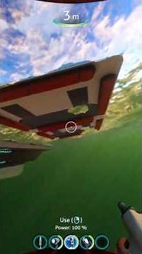 Comparing the new Floating Foundation mod to the older Habitat Platform #subnautica #youtubeshorts