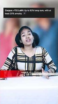 NPS New Rules 2026 😱 Big Withdrawal & Age Limit Changes #yuvarani #nps