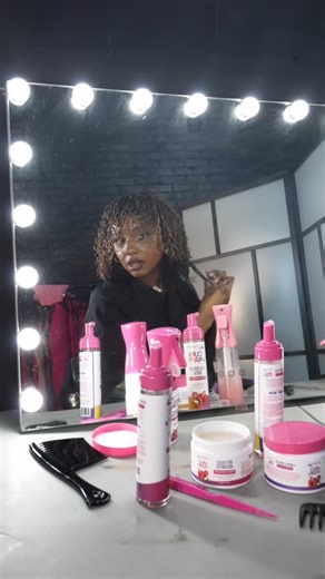 Kaleidoscope Hair Products on Instagram: "Curl Math is the perfect solution for all curls!🩷 Regardless of if you’re picky with ur curls or ur hair type, our Curl Defining formulas are for errrebodyyy Our model, Raven, used “The Perfect Ratio” + “Solve for Definition” to get long lasting & defined curls after her wash and go. Only 10 more days until our collection drops, we hope you’re as excited as we are🩷😌😌"