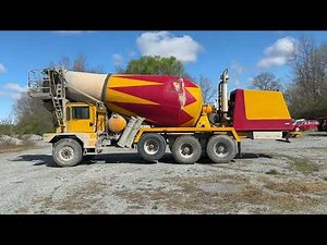 2015 TEREX ADVANCE FD4000 CONCRETE MIXER TRUCK