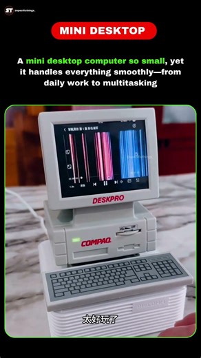This MINI Desktop Computer Works SUPER Smooth 😱 | INSANE Compact Technology . #minicomputer #shorts