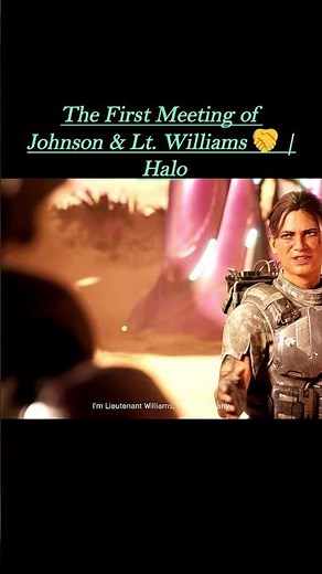 Sgt Johnson's Iconic Introduction | Halo CE🤔 #halo5guardians #halo