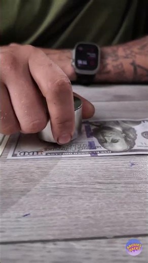 Can a Magnet Really Pull Dollars?! 😱💸 #ScienceTest #TestingHacks