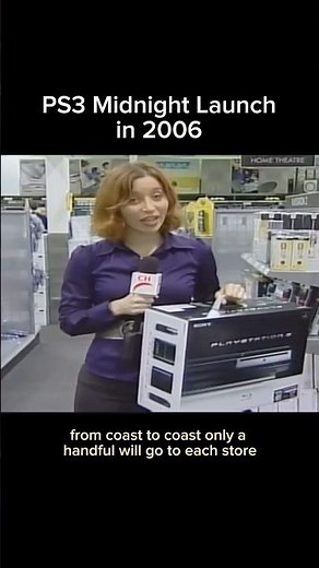 PS3 Midnight Launch in 2006 #playstation #nostalgia #shorts