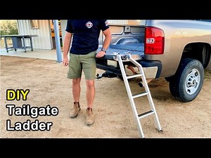 DIY Tailgate Ladder - How to Make ( Plus a Welding Gear Giveaway! )