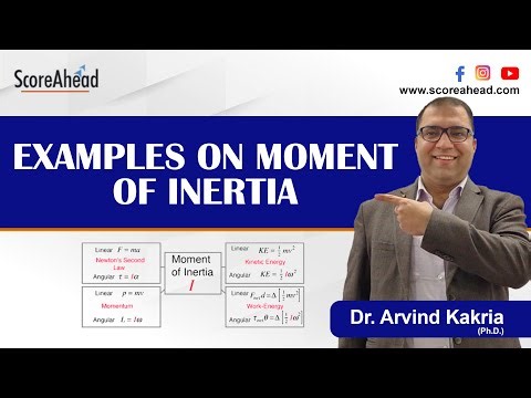 1 Moment of inertia examples