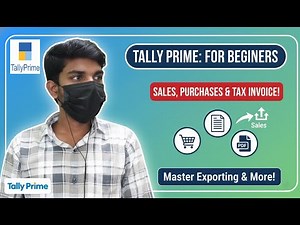 Tally Prime for Beginners | Sales, Purchase, Tax Invoice & PDF Export Full Tutorial ANSA TATTVA