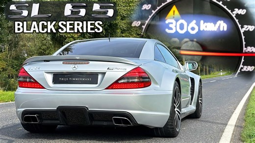SL65 AMG Black Series Autobahn POV