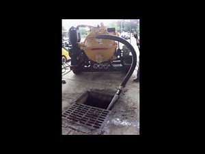 Vermeer Vacuum Excavator Catch Basin Clean Out Video