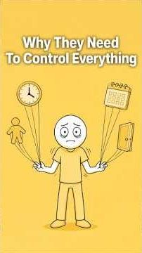 Psychology of Control: Why Some People Can't Let Go #shorts