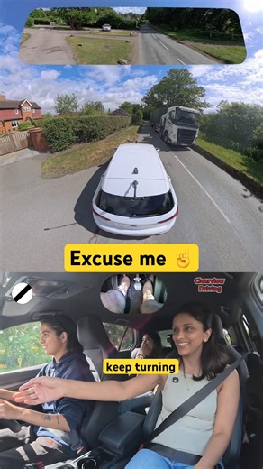 COUNTRY ROADS 😳 #driving #car #learn #howto #lorry #truck #pov #london