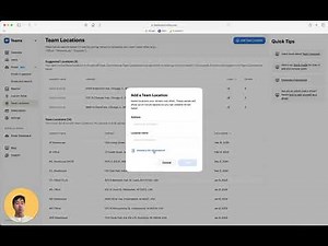 MileIQ Feature: Team Locations Bulk Upload + Auto Suggest