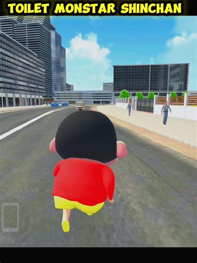 Toilet monstar attack shinchan 😱🔥 indian theft auto #shorts #indiantheftauto #trending #viral #gta