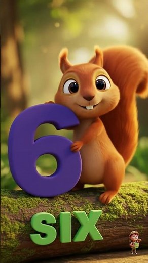 Learn the Number 6! | Learn to Count | #kids #kidssong #kidslearning #learntocount #cartoon