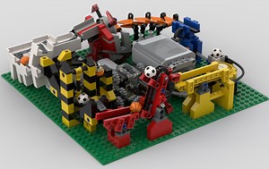 LEGO MOC-41488 Table top Small Ball Contraption (Technic 2020)