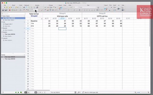GraphPad使用教程-3 Two-way ANOVA in GraphPad Prism
