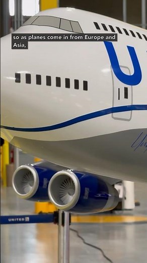 United Airlines is getting a MAJOR upgrade! Exclusive look at United's cargo facility #shorts