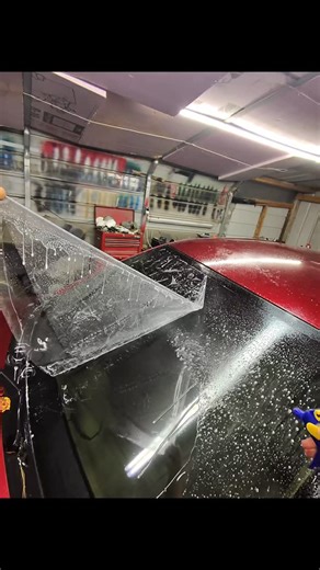 LNL Detailing 🧼 on Instagram: "Tinted this windshield in 35% Ceramic. I wouldn’t recommend going to dark on the front cause you won’t be able to see at night🚦 #rayban #instareels #pov #raybanmeta #local #tint #windowtinting #windowtint #tinting #sidehustle #reels #young #nc"