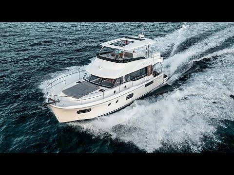 2024 Beneteau Swift Trawler 48 at the Bay Harbor In-Water Boat Show