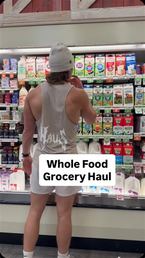 A steak, potatoes & fruit grocery haul ✅ The fastest way to lose weight and build muscle at the same time. 3lbs grass fed beef 1 grass fed flank steak 1 grass fed flatiron steak Pasture chicken thighs Bundle of sweet potatoes Bundle of Japanese sweet potatoes 2 purple sweet potatoes Fresh blueberries Bananas Green kiwis Red grapes Frozen berries Green beans Sweet yellow onion 2 lemons Raw honey Siete tortilla chips A2/A2 whole milk Liquid egg whites *all produce is organic. This should last me a
