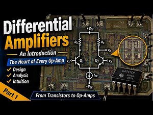 Topic 108: The Differential Pair: The Basis for the Differential Amplifier and the Op Amp
