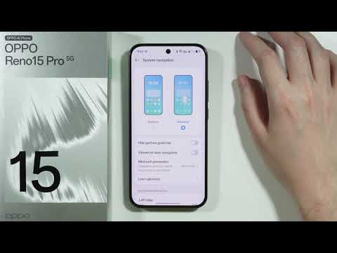 OPPO Reno 15 Pro: How to Adjust Gesture Sensitivity