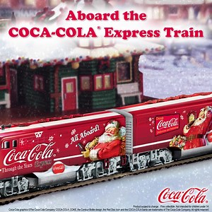 202 reactions · 96 shares | All aboard for a nostalgic tribute - COKE electric train with free track set and power pack. Shop Now! | The Bradford Exchange | Facebook