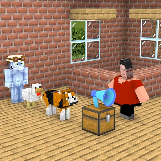 77K views · 2.6K reactions | Crazy Frog The Dog And The Chicken who'll win #minecraft #minecraftmemes #minecraftvideos #minecrafter #minecraftbuild #minecraftclips #gaming #reels #twitch #tiktok #article #minecraftanimation #minecraftzombie #skibiditoilet #minecraftcanada #minecraftusa #minecraftjapan #monsterschool #minecraftaustralia #minecraftuk | BigSchool Minecraft | Facebook
