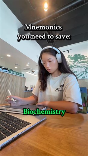 Yvonne Jiang on Instagram: "You NEED these mnemonics for the bio/biochem MCAT 🔥 #mcat #medschool #medicalstudent #premed #mcatprep"