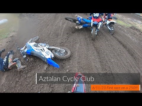 My first race on a 250!!! Aztalan Cycle Club 6/11/23