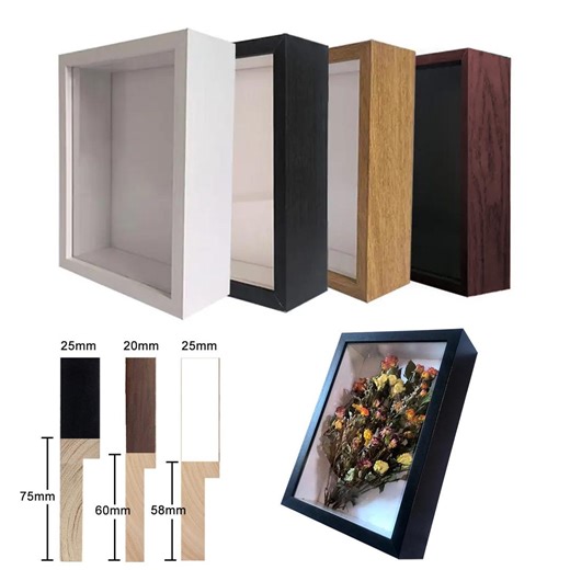 Deep Box Frames 3D Display Wooden Timber Deep Frame With Mat, Gift Home Office Decoration, Anniversary DIY Craft Memory Case - Etsy Australia