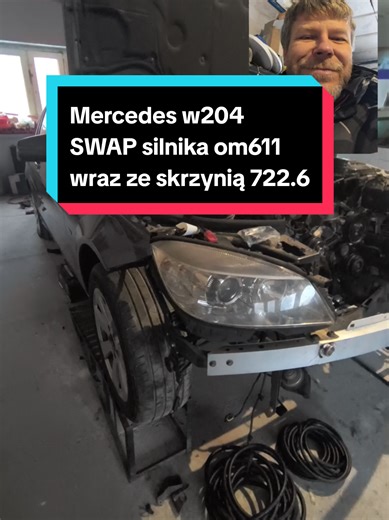 Mercedes W204 Engine Swap OM611 Guide