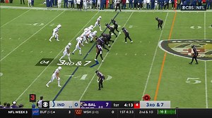 Kyle Hamilton sacks Gardner Minshew for second time in first quarter