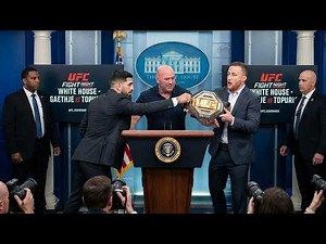 lia Topuria SNATCHES Justin Gaethje’s Belt After UFC White House Fight Is Confirmed
