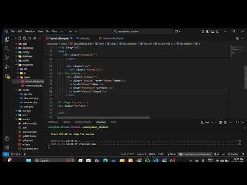 # 2 - Student Management Project using Laravel 10