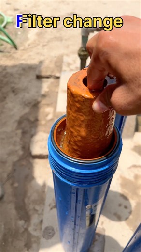 How to Ro plant filter 20/inch change in home services #mrplumber #water #filter #plants ￼