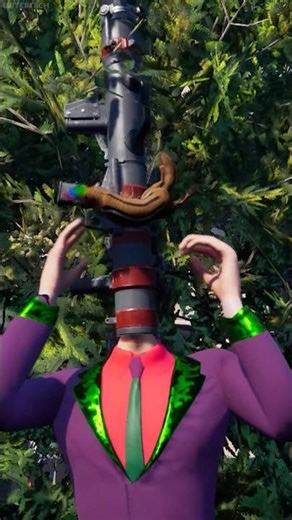 Squirrel rocket launcher takedown